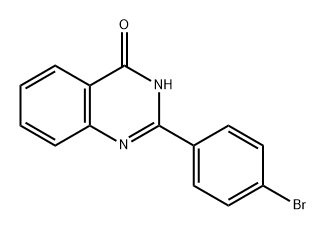 4(3H)-Quinazolinone, 2-(4-bromophenyl)- Structure