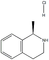 (R)-1-Methyl-1,2,3,4-tetrahydro-isoquinoline hydrochloride 구조식 이미지