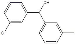 (3-CHLOROPHENYL)(M-TOLYL)METHANOL Structure