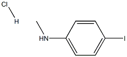 4-Iodo-N-methylaniline hydrochloride Structure