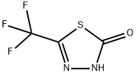 5-(트리플루오로메틸)-1,3,4-티아디아졸-2(3H)-온 구조식 이미지