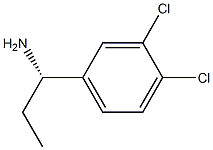 (1S)-1-(3,4-DICHLOROPHENYL)PROPAN-1-AMINE 구조식 이미지