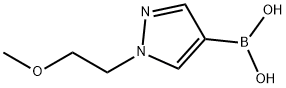 1-(2-methoxyethyl)-1H-pyrazol-4-ylboronic acid Structure