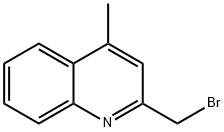 2-(Bromomethyl)-4-methylquinoline Structure