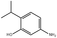 5-Amino-2-isopropylphenol Structure