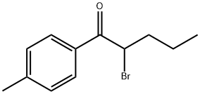 2-BROMO-1-P-TOLYL-PENTAN-1-ONE(WXG01469) 구조식 이미지