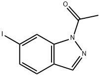 1-(6-iodo-1H-indazol-1-yl)ethanone Structure