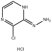 2-Chloro-3-hydrazinylpyrazine hydrochloride Structure