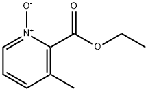 ethyl 3-methyl-1-oxido-pyridin-1-ium-2-carboxylate 구조식 이미지