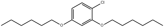1-Chloro-2,4-bis(hexyloxy)benzene Structure