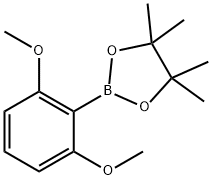 2-(2,6-dimethoxyphenyl)-4,4,5,5-tetramethyl-1,3,2-dioxaborolane 구조식 이미지