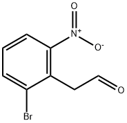 Benzeneacetaldehyde, 2-bromo-6-nitro- Structure