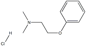 N,N-Dimethyl-2-phenoxyethanamine hydrochloride Structure