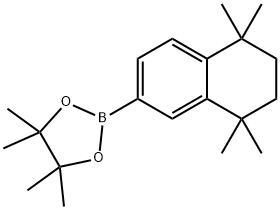 4,4,5,5-TETRAMETHYL-2-(5,5,8,8-TETRAMETHYL-5,6,7,8-TETRAHYDRONAPHTHALEN-2-YL)-1,3,2-DIOXABOROLANE(WXG00895) Structure