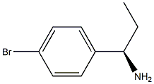 (1R)-1-(4-BROMOPHENYL)PROPAN-1-AMINE 구조식 이미지