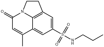 6-methyl-4-oxo-N-propyl-2,4-dihydro-1H-pyrrolo[3,2,1-ij]quinoline-8-sulfonamide 구조식 이미지