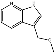 3-(METHOXYMETHYL)-1H-PYRROLO[2,3-B]PYRIDINE Structure