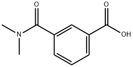 3-(디메틸카르바모일)벤조산 구조식 이미지
