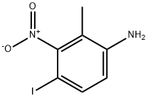 4-iodo-2-methyl-3-nitrobenzenamine 구조식 이미지