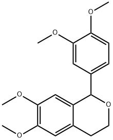 1-(3,4-dimethoxyphenyl)-6,7-dimethoxy-3,4-dihydro-1H-isochromene 구조식 이미지