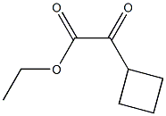 ethyl 2-cyclobutyl-2-oxoacetate 구조식 이미지