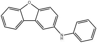 N-페닐-2-디벤조푸라나민 구조식 이미지