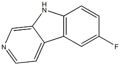 6-FLUORO-9H-PYRIDO[3,4-B]INDOLE Structure