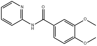 3,4-dimethoxy-N-(pyridin-2-yl)benzamide Structure