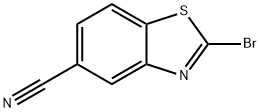 2-bromobenzo[d]thiazole-5-carbonitrile 구조식 이미지