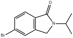 5-브로모-2-이소프로필-2,3-디히드로-이소인돌-1-온 구조식 이미지