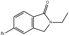 5-Bromo-2-ethylisoindolin-1-one Structure