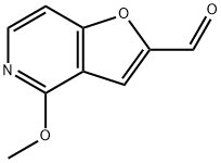 4-methoxyfuro[3,2-c]pyridine-2-carbaldehyde Structure