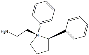 (1R,2R)-1,2-diphenyl-1-Pyrrolidineethanamine 구조식 이미지