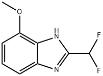 2-(Difluoromethyl)-4-methoxy-1H-benzo[d]imidazole Structure