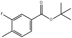 tert-Butyl 3-fluoro-4-methylbenzoate Structure