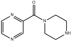 1-piperazinyl-2-pyrazinylMethanone Structure