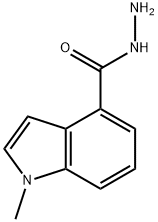 1-methyl-1H-indole-4-carbohydrazide 구조식 이미지