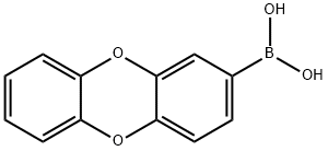 디벤조[b,e][1,4]디옥신-2-일보론산 구조식 이미지