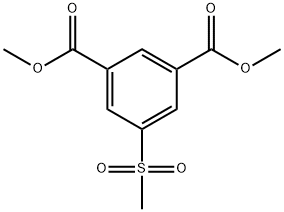 dimethyl 5-(methylsulfonyl)isophthalate Structure