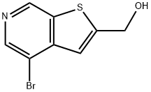 (4-Bromothieno[2,3-c]pyridin-2-yl)methanol Structure