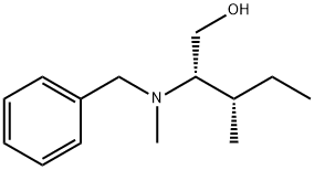 (2S,3S)-2-(benzyl(methyl)amino)-3-methylpentan-1-ol Structure