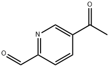 5-acetyl-2-pyridinecarboxaldehyde Structure