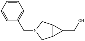 3-Azabicyclo[3.1.0]hexane-6-methanol, 3-(phenylmethyl)-
 Structure