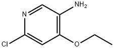 6-Chloro-4-ethoxypyridin-3-amine 구조식 이미지