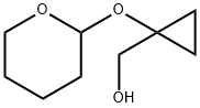 1-[(tetrahydro-2H-pyran-2-yl)oxy]cyclopropanemethanol 구조식 이미지