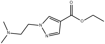 에틸1-[2-(디메틸아미노)에틸]-1H-피라졸-4-카르복실레이트 구조식 이미지