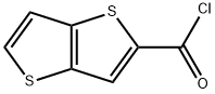 Thieno[3,2-b]thiophene-2-carbonyl chloride 구조식 이미지