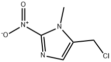 5-(chloromethyl)-1-methyl-2-nitro-1H-imidazole Structure