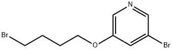 3-bromo-5-(4-bromobutoxy)Pyridine Structure