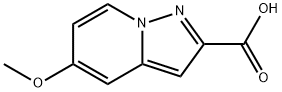 5-Methoxypyrazolo[1,5-a]pyridine-2-carboxylic acid Structure